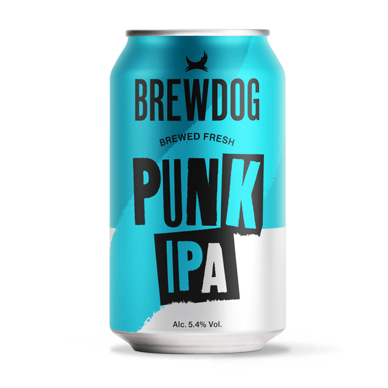 Punk Ipa Label Punk IPA| IPA 5,4% 4 canettes de 33cl | BrewDog – fr-brewdog